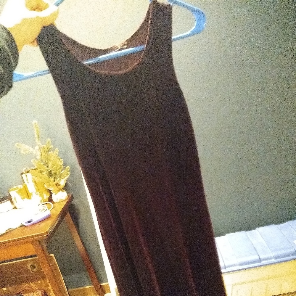 velvet burgundy dress